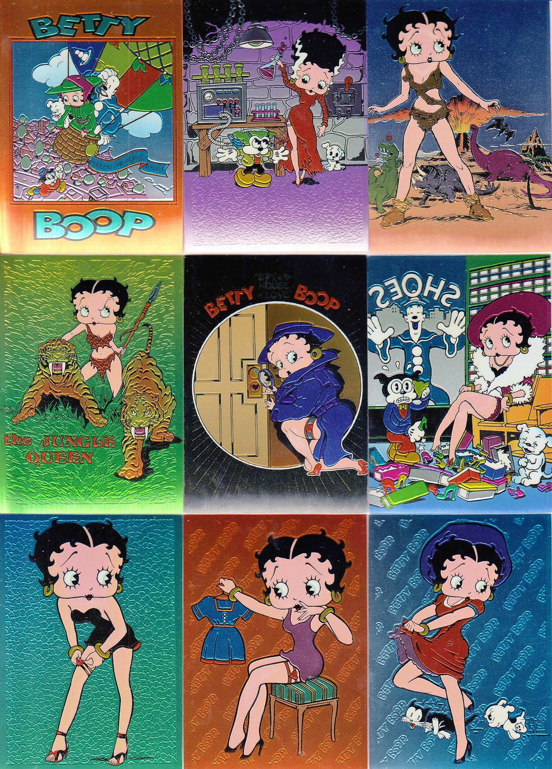 Betty Boop Chromium Series 2 1997 Krome Productions Complete Base